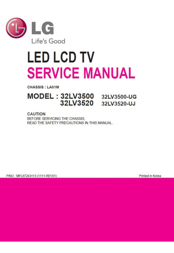 LA01M_32LV3500, 32LV3520